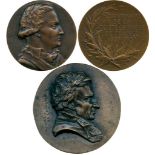 COMMEMORATIVE MEDALS, ART MEDALS, Hughes Felicité Robert de Lamennais [Frédéric de La Mennais, L’