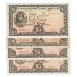 BANKNOTES, Ireland, Currency Commission Irish Free State, £5 (4), 6 September 1938, serial no.32T
