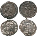 ANCIENT COINS, THE COLLECTION OF A CLASSICIST (PART III), Valentinian II (AD 375-392), Silver