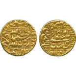 WORLD COINS, India, Mughal, Shah Jahan (AH 1037-1068 / 1628-1658 AD), Gold Mohur, mint unclear,