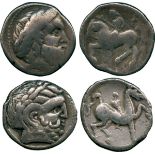 ANCIENT COINS, CONTINENTAL CELTIC COINS, Danubian District, Eastern Celts (2nd Century BC), Silver