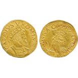 WORLD COINS, Italy, Napoli, Charles V of Spain (1516-1554), Gold Doppia, undated (1542), crowned and