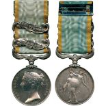 ORDERS, DECORATIONS AND MILITARY MEDALS, Single British Campaign Medals, Crimea Medal 1854-56, two