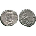 ANCIENT COINS, ROMAN COINS, Trajan (AD 98-117), Silver Tetradrachm, minted at Antioch, laureate head