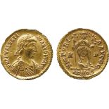 ANCIENT COINS, THE COLLECTION OF A CLASSICIST (PART III), Valentinian III (AD 425-455), Gold