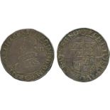 BRITISH COINS, Charles I, Silver Shilling, Tower Mint, group B, crowned bust with prominent ruff