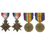 ORDERS, DECORATIONS AND MILITARY MEDALS, Campaign Groups and Pairs, A Great War Trio to the Imperial