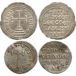 ANCIENT COINS, BYZANTINE COINS, Michael II (AD 820-829), Silver Miliaresion, IhSUS XPISTUS nICA,