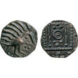 BRITISH COINS, Early Anglo-Saxon, Continental issues, Sceatta, plumed bird, rev standard with pellet