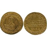 BRITISH COINS, Charles I (1625-1649), Gold Triple-Unite of Three Pounds, 1642, Oxford mint, half-