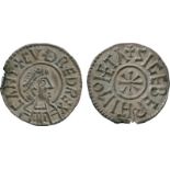 BRITISH COINS, Cuthred, King of Kent (798-807), Silver Portrait Penny, Canterbury, moneyer