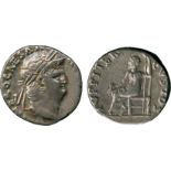 ANCIENT COINS, ROMAN COINS, Nero (AD 54-68), Silver Denarius, struck AD 66-7, [IMP] NERO CAESAR [