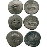 ANCIENT COINS, CONTINENTAL CELTIC COINS, Danubian District, Eastern Celts (2nd Century BC), Silver