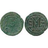 ANCIENT COINS, BYZANTINE COINS, Miscellaneous Byzantine Coins (8), Justinianus I (AD 527-565), Æ