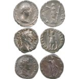 ANCIENT COINS, ROMAN COINS, Diva Faustina Snr (wife of Antoninus Pius, d. AD 141), Silver