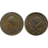 BRITISH 18TH CENTURY TOKENS, ENGLAND, William Lutwyche, (1754-1801), toymaker, later token