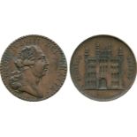 BRITISH 18TH CENTURY TOKENS, ENGLAND, John Milton, (1751-1843), grocer and draper, Winchelsea,