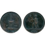 BRITISH 18TH CENTURY TOKENS, SCOTLAND, James Wright Jnr, (1768-1798) token enthusiast, Copper