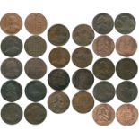 BRITISH 18TH CENTURY TOKENS, ENGLAND, William Lutwyche, (1754-1801), toymaker, later token