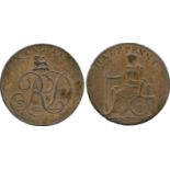 BRITISH 18TH CENTURY TOKENS, ENGLAND, William Lutwyche, (1754-1801), toymaker, later token