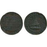 BRITISH 18TH CENTURY TOKENS, ENGLAND, William Donald (d. 1798), stocking manufacturer, 29 Bull