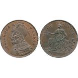 BRITISH 18TH CENTURY TOKENS, SCOTLAND, William Fullarton (1754-1808) MP, later Governor of