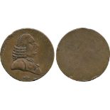 BRITISH 18TH CENTURY TOKENS, ENGLAND, Henry Biggs, (d. 1801), victualer of the General Elliot at 4