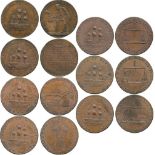 BRITISH 18TH CENTURY TOKENS, ENGLAND, Jelly & Arnott, John Jelly, lawyer and proprietor of the