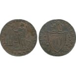 BRITISH 18TH CENTURY TOKENS, ENGLAND, Thomas Jennings, (1737-1820), ironmonger and stationer,