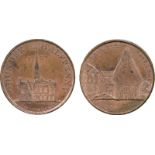 BRITISH 18TH CENTURY TOKENS, SCOTLAND, John Pilmer, (d. >1809), grocer, Church Lane off High Street,