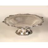 BON BON DISH. A silver bon bon dish by the Goldsmiths & Silversmiths Co. Ltd. London 1905.