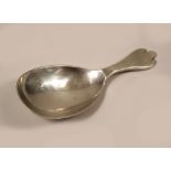 CADDY SPOON. A modern trefid caddy spoon.