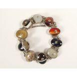 HARDSTONE BRACELET.