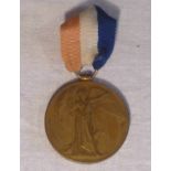 WWI Great War for Civilisation 1914-1919 medal engraved 116011 GNR G S BODIMEADE RA