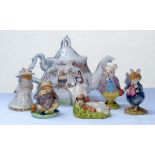 Collection of Royal Doulton Brambly Hedge (Dusty Digwood & Poppy Eyebright) and Royal Albert Beatrix