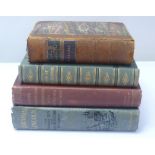 Four 19th / early 20th century books with political themes including Abraham Lincoln, Disraeli and