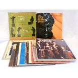 Collection of vintage classical records including Beethoven, Mahler, Haydn & Bruckner, Dvorak,