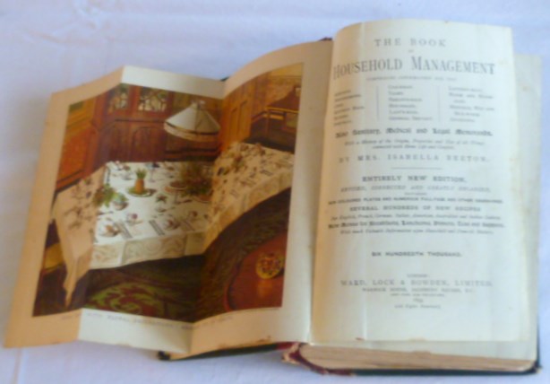 Mrs Beeton's Book of Household Management 1895 edition, published by Ward, Lock & Bowden Ltd, with - Image 2 of 4