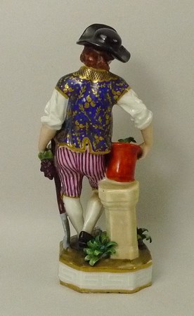 A Derby porcelain figurine, late 18th/early 19th century, - Image 2 of 3