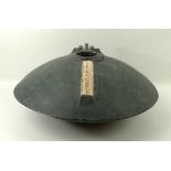 A modern Thai earthenware studio pottery bowl, Silver Moon, Thailand 1999,