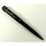 A Mont Blanc Agatha Christie ball point pen, limited edition no 14002 / 25000,
