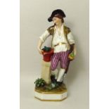 A Derby porcelain figurine, late 18th/early 19th century,