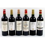 Vintage Wine: a mixed parcel of French Claret, including a bottle of Vieux Chateau des Combes,