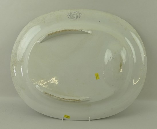 A T & B meat platter, in 'Rhine' pattern, - Image 2 of 3