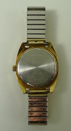 A gentleman's Bulova Accutron watch, the circular dial with baton numerals and date aperture, - Image 4 of 5