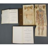 A group of medical books, comprising 'A Handbook for the Practice of Forensic Medicine, Volume I',