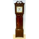 A Regency mahogany 8-day long- case clock, by Edmond Scholfield, Rochdale, circa 1820,