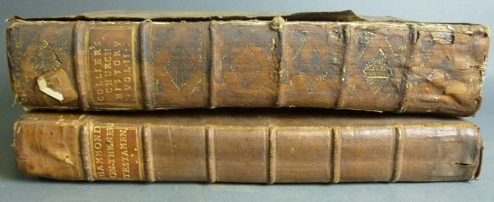 Two 18th century Religious texts: H Hammond: 'A paraphrase and annotations upon all the books of