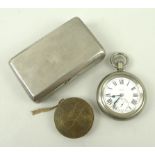 A Selex pocket watch, marked verso 'L.N.E.R.