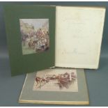 A signed limited edition volume of 'Right Royal', signed by John Masefield and Cecil Aldin,